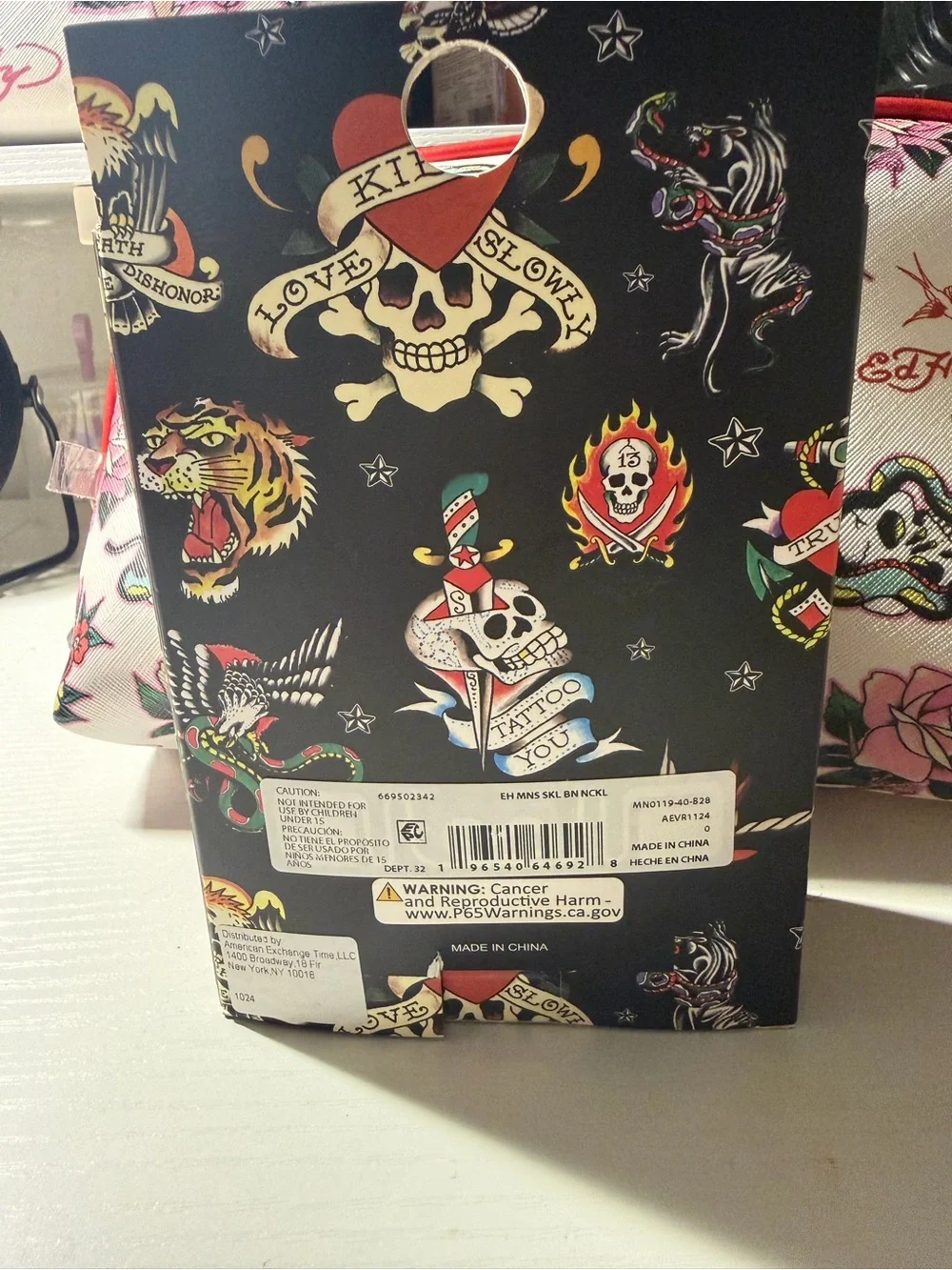 Ed Hardy black cosmetic
